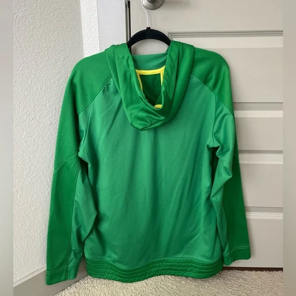 Nike Green Oregon Basketball Hoodie - Picture 2 of 3